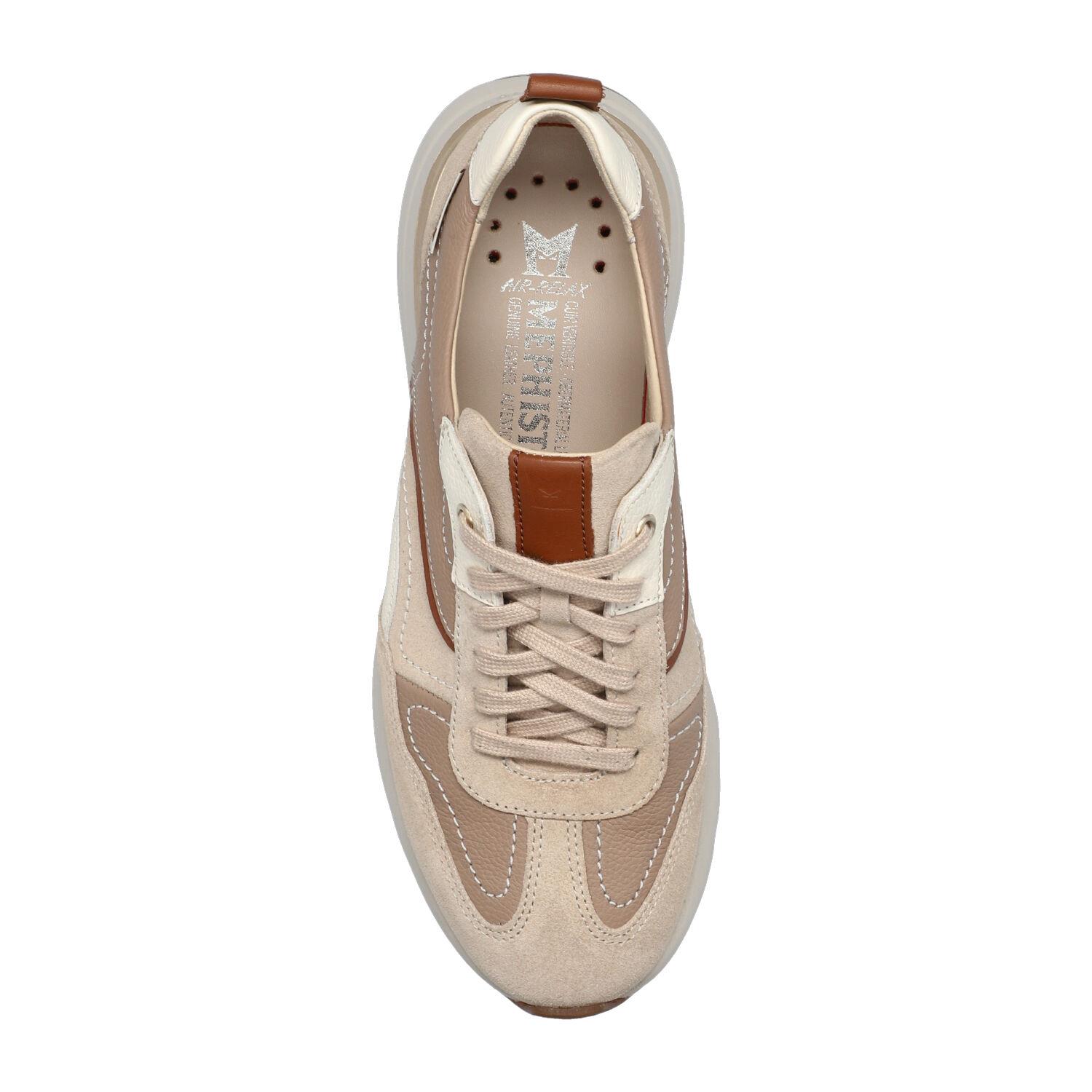 lacets femme modèle Caryta sable clair - Mephisto